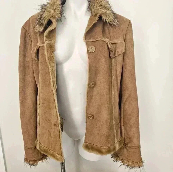 Fitz-Wright Jacket Size Large EUC 100% Polyester and Acrylic - Picture 9 of 13